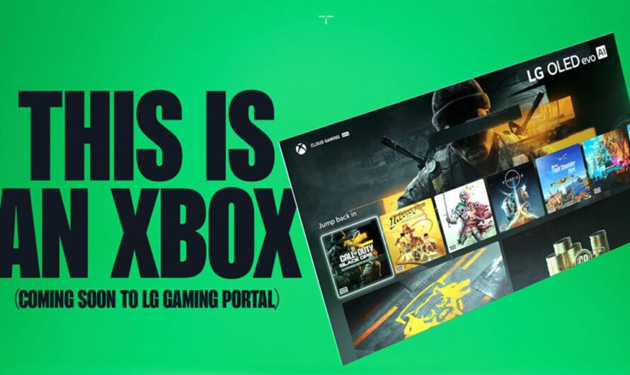 Xbox Cloud Streaming is coming to new LG smart TVs