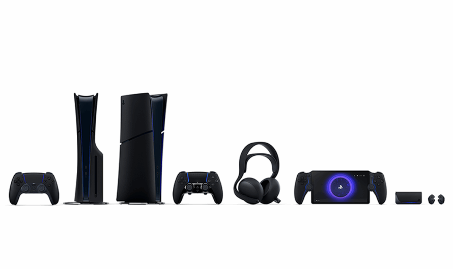 Sony is giving the PS5’s accessories an all-black makeover