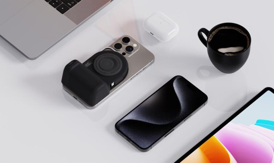 Belkin’s new accessory is a magnetic power bank and camera grip rolled into one