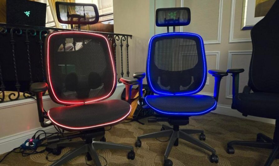 Project Arielle is Razer’s first temperature-controlled gaming chair
