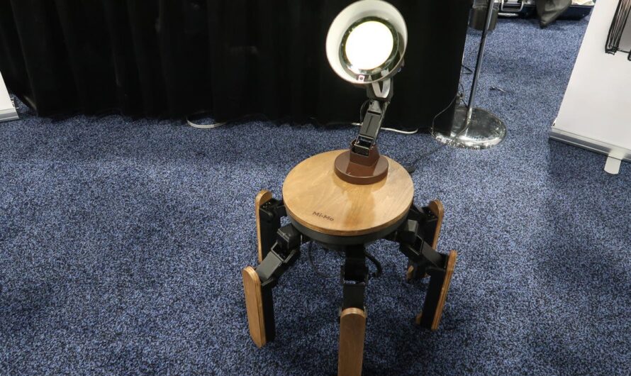 This six-legged lamp might help your kid with their homework